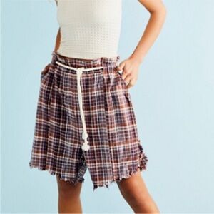 Free People Everyday Slouch Shorts